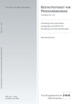 Gestaltfestigkeit von Pressverbindungen