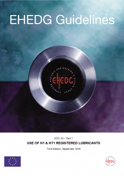 Doc. 23. Part 1 -USE OF H1 AND HT1 REGISTERED LUBRICANTS