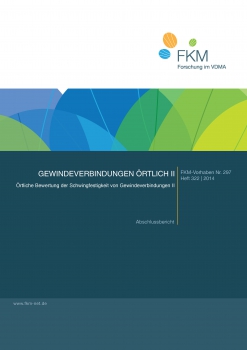 Gewindeverbindungen örtlich II