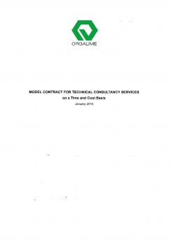 Technical Consultancy Services on a Time and Cost Basis