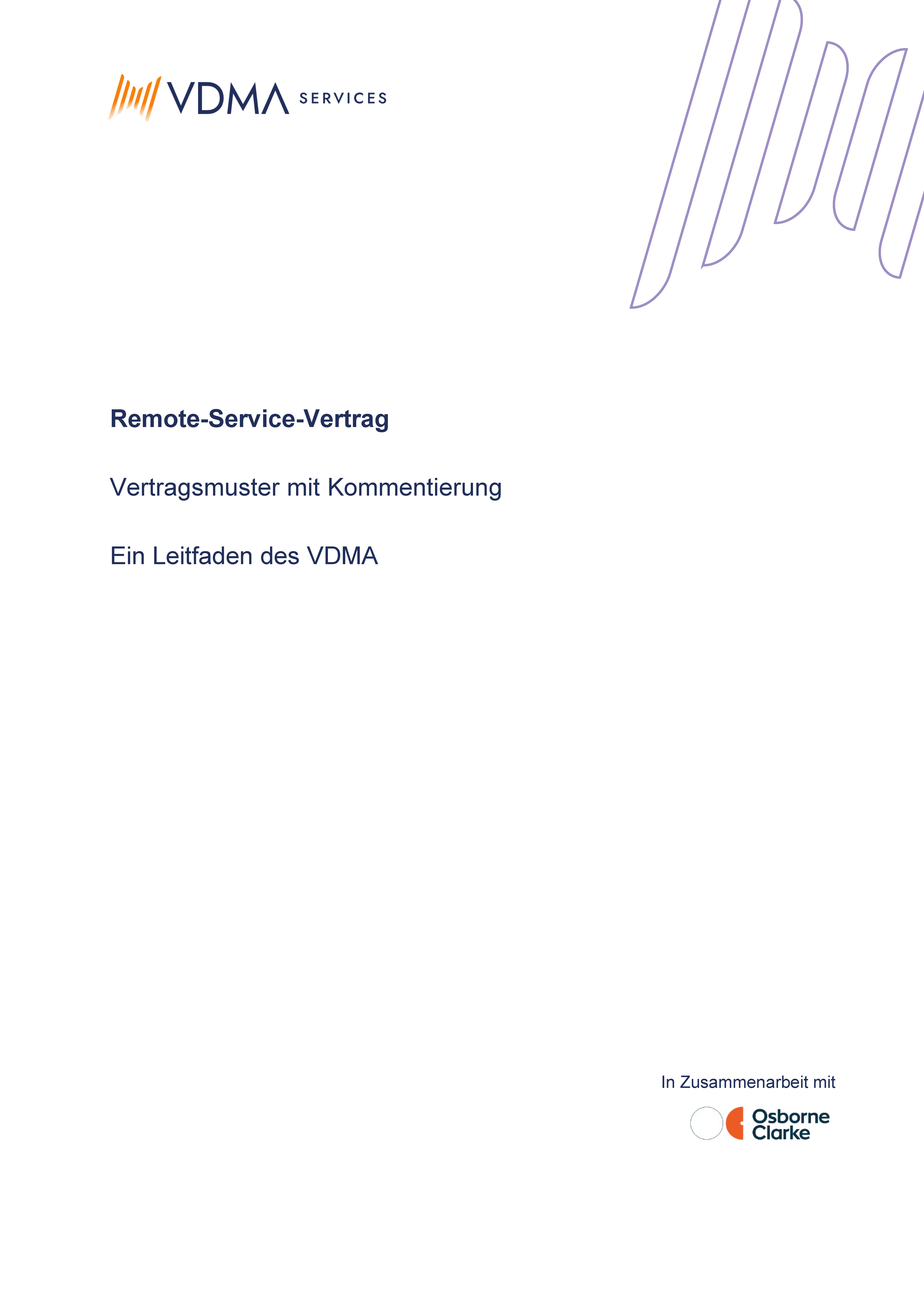Remote-Service-Vertrag