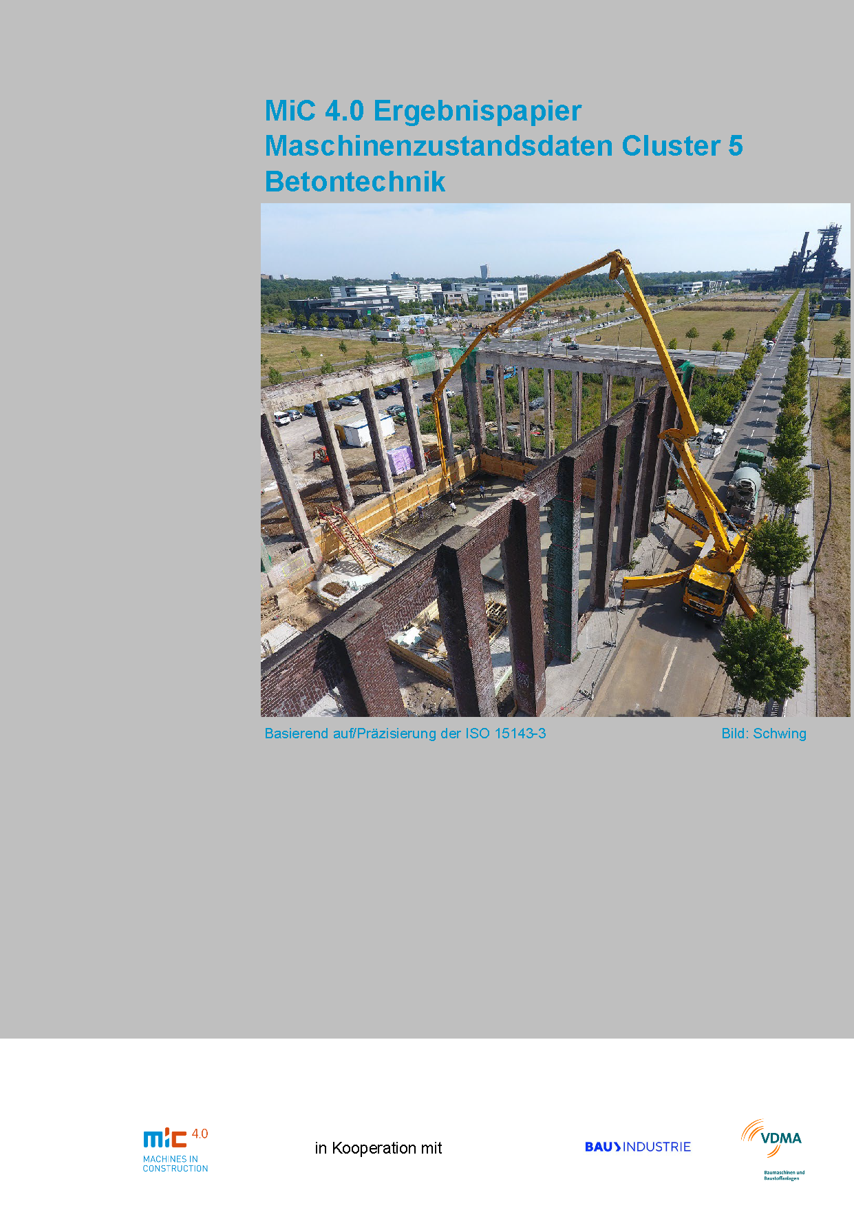 Machine condition data cluster 5 Earth-moving machinery Concrete Technology