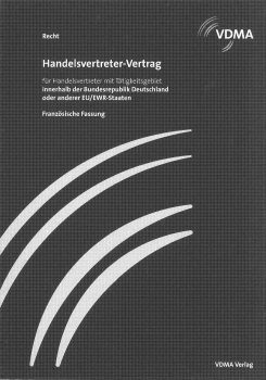 Handelsvertreter-Vertrag für Handelsvertreter mit Tätigkeitsgebiet innerhalb der EU / des EWR