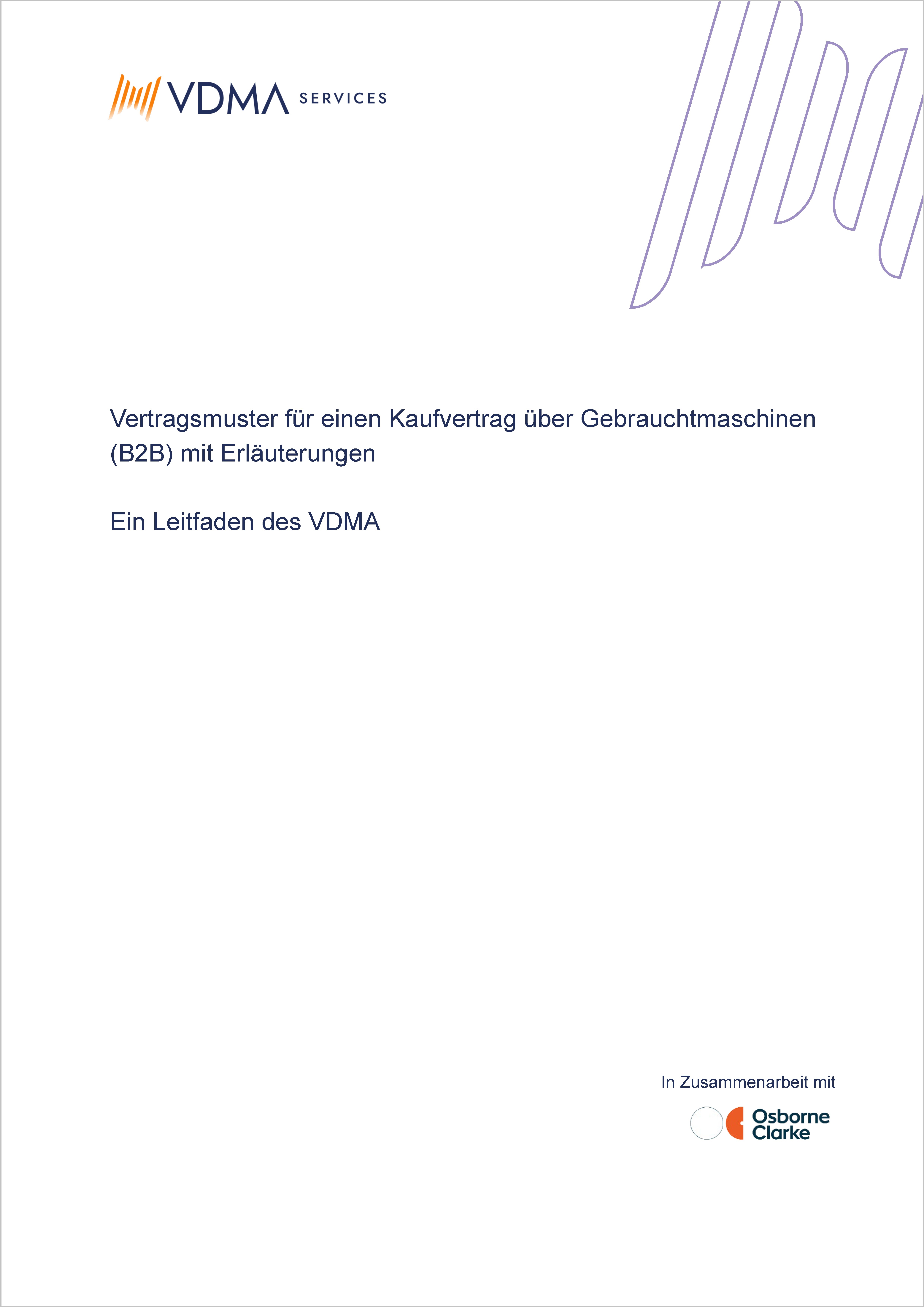 Sales Agreement for Used Machinery 