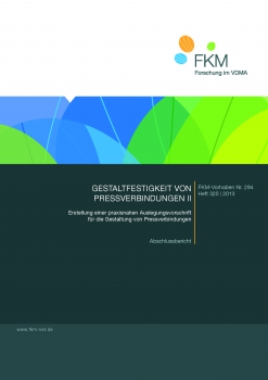 Gestaltfestigkeit von Pressverbindungen II